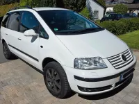 Gebraucht VW Sharan United 140 PS (102 kW) 2010 Weiß Van / Kleinbus