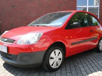 Brugt Ford Fiesta Basis 60 HK (44 kW) 2008 Rød Hatchback