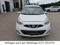 Gebraucht Nissan Micra Acenta 98 PS (72 kW) 2015 Weiß Kleinwagen