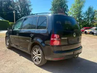 Gebraucht VW Touran United 128 PS (94 kW) 2008 Schwarz Van / Kleinbus