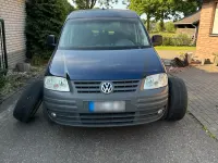 Gebraucht VW Caddy 70 PS (51 kW) 2004 Blau Van / Kleinbus