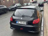 Gebraucht Peugeot 206 60 PS (44 kW) 2009 Schwarz Limousine