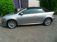 Brugt VW Golf Cabriolet LOUNGE 110 HK (80 kW) 2016 Sølv Cabriolet