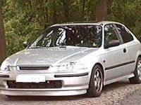 Gebraucht Honda Civic 90 PS (66 kW) 1998 Silber Coupé