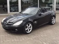 Usata Mercedes SLK200 163 CV (119 kW) 2004 Nero Cabrio