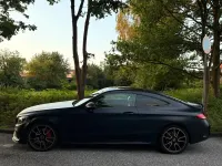 Gebraucht Mercedes C220 AMG line 170 PS (125 kW) 2015 Blau Coupé