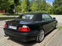 Gebraucht BMW 323 Cabriolet M Sport 170 PS (125 kW) 2000 Schwarz Cabrio