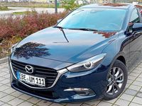 Gebraucht Mazda 3 Exclusive-Line 120 PS (88 kW) 2017 Blau Limousine
