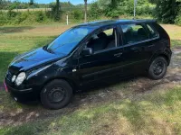 Gebraucht VW Polo 64 PS (47 kW) 2003 Schwarz Kleinwagen