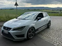 Używany Seat Leon CUPRA 280 KM (205 kW) 2013 Biały Coupe