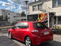 Gebraucht Toyota Auris 100 PS (73 kW) 2012 Rot Kleinwagen