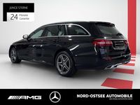 Gebraucht Mercedes E300 AMG 194 PS (142 kW) 2021 Metalliclack obsidianschwarz Kombi