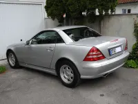 Gebraucht Mercedes SLK200 163 PS (119 kW) 2001 Silber Cabrio