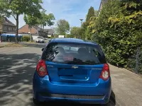 Gebraucht Chevrolet Aveo 84 PS (61 kW) 2008 Blau Kleinwagen