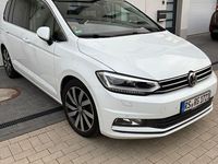 Gebraucht VW Touran Highline 150 PS (110 kW) 2016 Weiß Van / Kleinbus