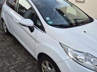 Gebraucht Ford Fiesta Trend 82 PS (60 kW) 2012 Weiß Kleinwagen