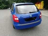 Gebraucht Skoda Fabia 60 PS (44 kW) 2009 Blau Kombi