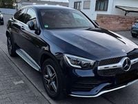 Gebraucht Mercedes GLC300e AMG 320 PS (235 kW) 2020 Blau Coupé