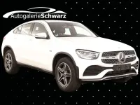 Gebraucht Mercedes GLC300e AMG line 320 PS (235 kW) 2021 Amg polarweiss Coupé