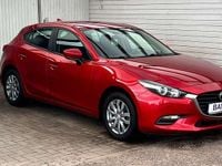 Gebraucht Mazda 3 101 PS (74 kW) 2017 Rubinrot metallic Limousine
