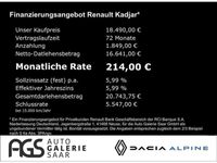 gebraucht Renault Kadjar Limited de Luxe TCe 140 1.3 Winterpaket. DeLux-Paket