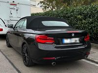Gebraucht BMW 218 Advantage 150 PS (110 kW) 2017 Schwarz Cabrio