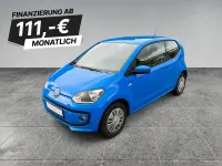 Gebraucht VW up! move up! 60 PS (44 kW) 2016 Blau Kleinwagen
