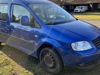 Gebraucht VW Caddy Maxi Life Team 109 PS (80 kW) 2010 Ravennablau metallic Van / Kleinbus