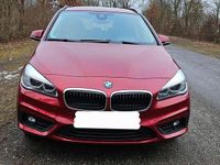 Gebraucht BMW 218 Active Tourer Advantage 136 PS (100 kW) 2016 Rot Van / Kleinbus