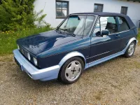Gebraucht VW Golf Cabriolet 98 PS (72 kW) 1990 Blau Cabrio