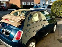 Gebraucht Fiat 500 69 PS (50 kW) 2014 Blau Cabrio