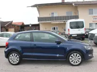 Gebraucht VW Polo Highline 105 PS (77 kW) 2010 Blau Kleinwagen
