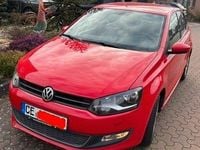 Gebraucht VW Polo 90 PS (66 kW) 2010 Rot Kleinwagen