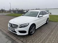 Gebraucht Mercedes C220 AMG line 170 PS (125 kW) 2016 Weiß Kombi