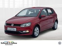 Gebraucht VW Polo Comfortline 75 PS (55 kW) 2014 Rot metallic Kleinwagen