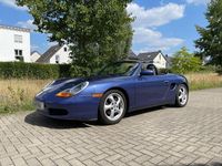 Gebraucht Porsche Boxster 204 PS (150 kW) 1997 Blau Cabrio