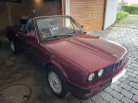 Gebraucht BMW 320 Cabriolet 129 PS (94 kW) 1991 Rot Cabrio