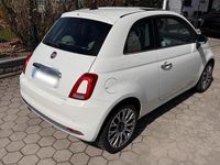 Gebraucht Fiat 500 Lounge 69 PS (50 kW) 2018 Weiß Kleinwagen