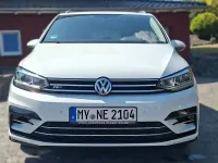 Gebraucht VW Touran Highline 150 PS (110 kW) 2020 Weiß Van / Kleinbus
