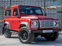 Gebraucht Land Rover Defender 122 PS (89 kW) 2011 Rot Kombi