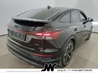 Gebraucht Audi Q4 Sportback e-tron S-Line 219 kW (299 PS) 2022 Mythosschwarz metallic SUV
