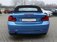 Gebraucht BMW 218 136 PS (100 kW) 2019 Blau Cabrio