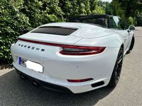 gebraucht Porsche 911 Cabrio 4 GTS Carreraweiß Vollausst. Appr.