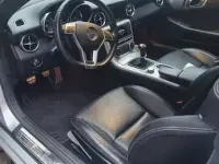 Second-hand Mercedes SLK200 184 CP (135 kW) 2012 Argintiu Cabrio