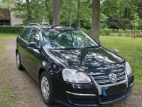 Gebraucht VW Golf VI 105 PS (77 kW) 2008 Schwarz Kleinwagen