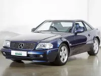 Gebraucht Mercedes SL320 AMG 224 PS (164 kW) 2000 Blau Cabrio