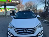 Gebraucht Hyundai Santa Fe Style 197 PS (144 kW) 2014 Weiß SUV