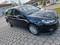 Gebraucht VW Golf VI 122 PS (89 kW) 2010 Schwarz Kleinwagen