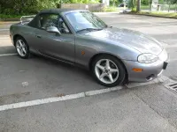 Gebraucht Mazda MX5 110 PS (80 kW) 2003 Grau Cabrio