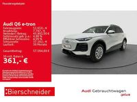 Gebraucht Audi Q6 e-tron Advanced Plus 185 kW (252 PS) 2025 Weiss SUV